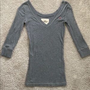 Hollister V neck top